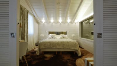 Hôtel-Tsanteleina-Val-D'Isere-JMV-Resort-architectes chambre blanc
