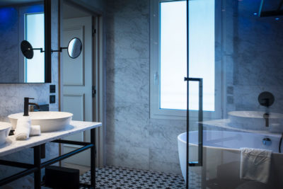 Hôtel l'Incomparable -Tresserve - montagne - Jmv resort - architecture - salle de bain - intérieur