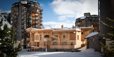 Chalet Aspen - Avoriaz - architecture - montagne - ski -JMV Resort - bardage - bois